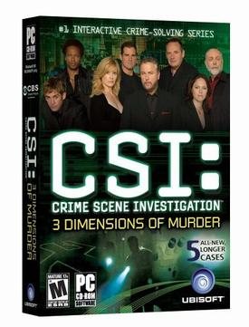 Обложка CSI: 3 Dimensions of Murder