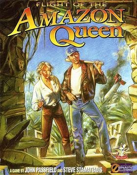 Обложка Flight of the Amazon Queen