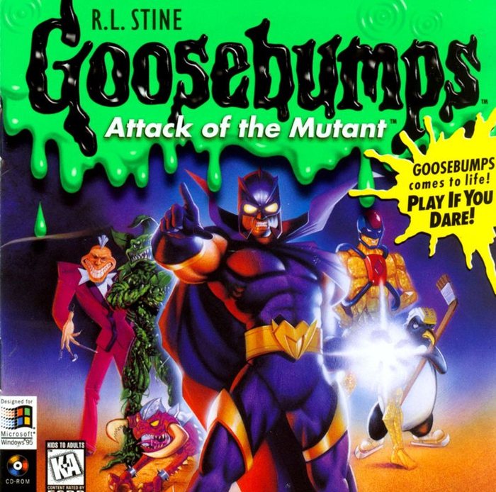 Обложка Goose Bumps: Attack of the Mutant