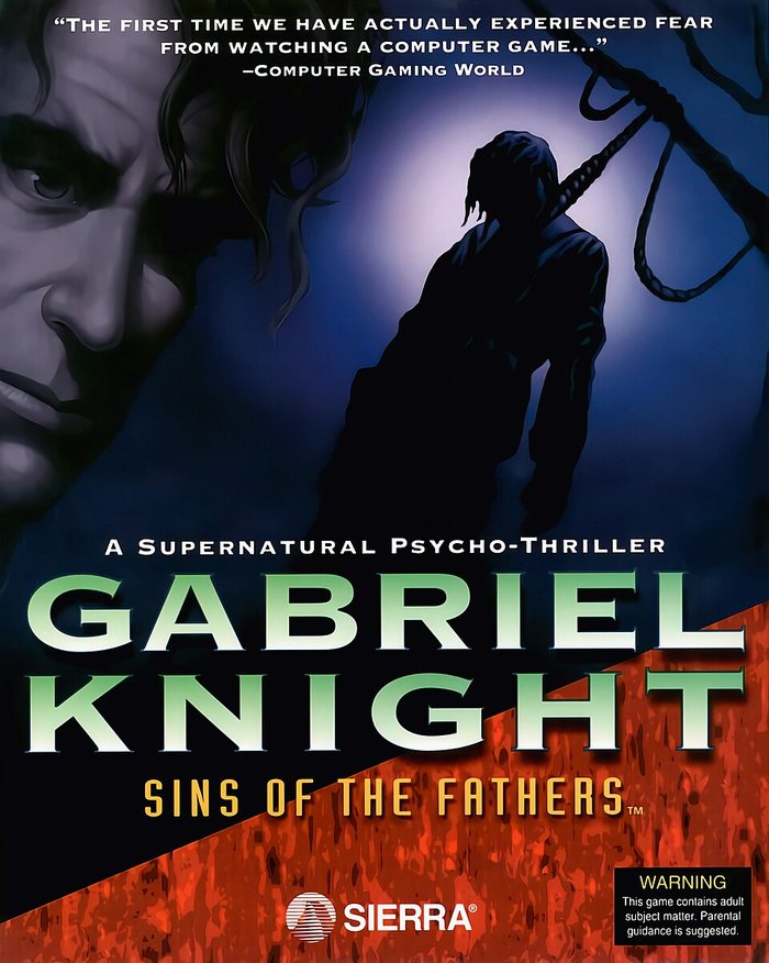Обложка Gabriel Knight: Sins of the Fathers