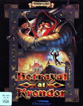 Обложка Betrayal at Krondor