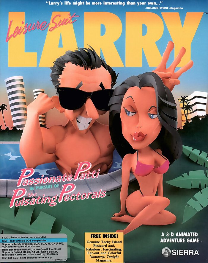 Обложка Leisure Suit Larry III