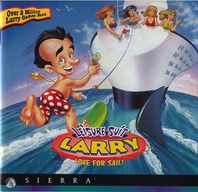 Обложка Leisure Suit Larry 7, Love for Sail