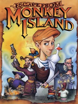Обложка Escape from Monkey Island