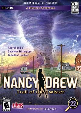 Обложка Nancy Drew 22: Trail of the Twister