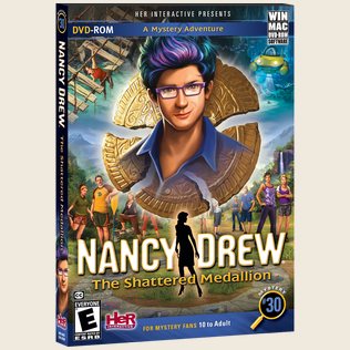 Обложка Nancy Drew 30: The Shattered Medallion