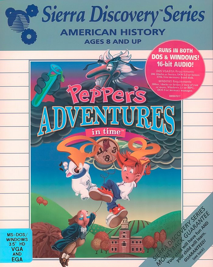 Обложка Pepper's Adventures in Time