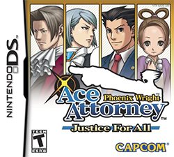 Обложка Phoenix Wright Ace Attorney: Justice For All