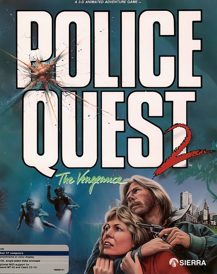 Обложка Police Quest 2