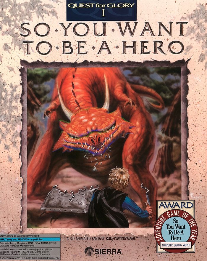Обложка Quest for Glory I