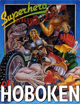 Обложка Superhero League of Hoboken