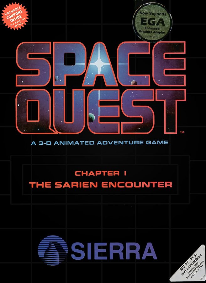 Обложка Space Quest I