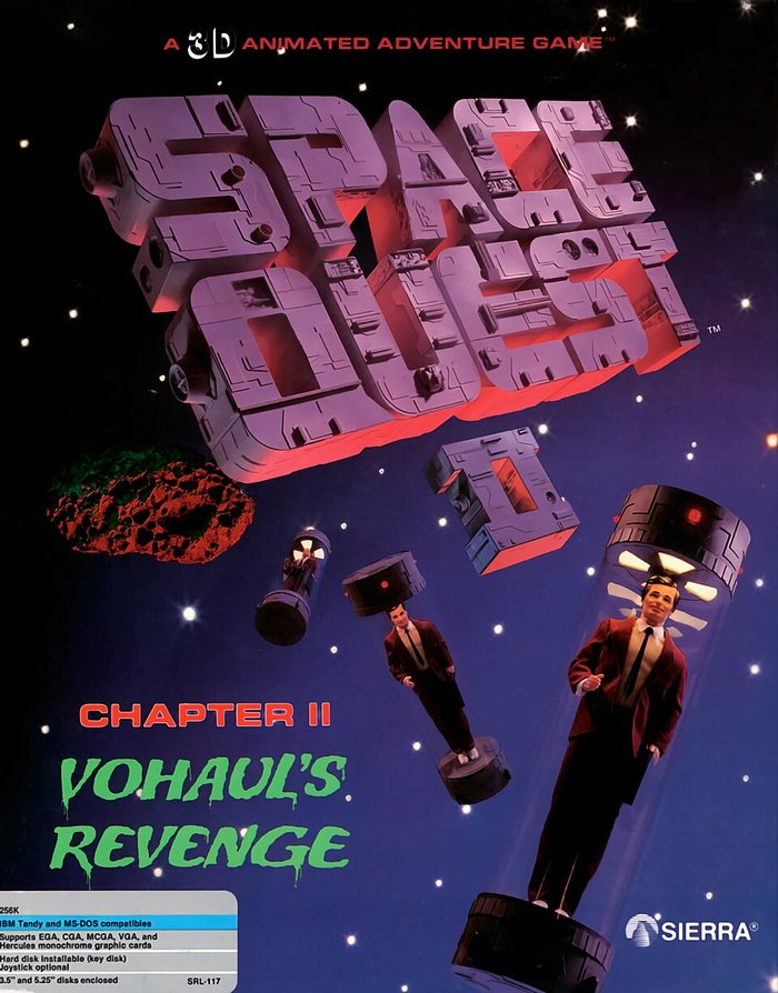 Обложка Space Quest II