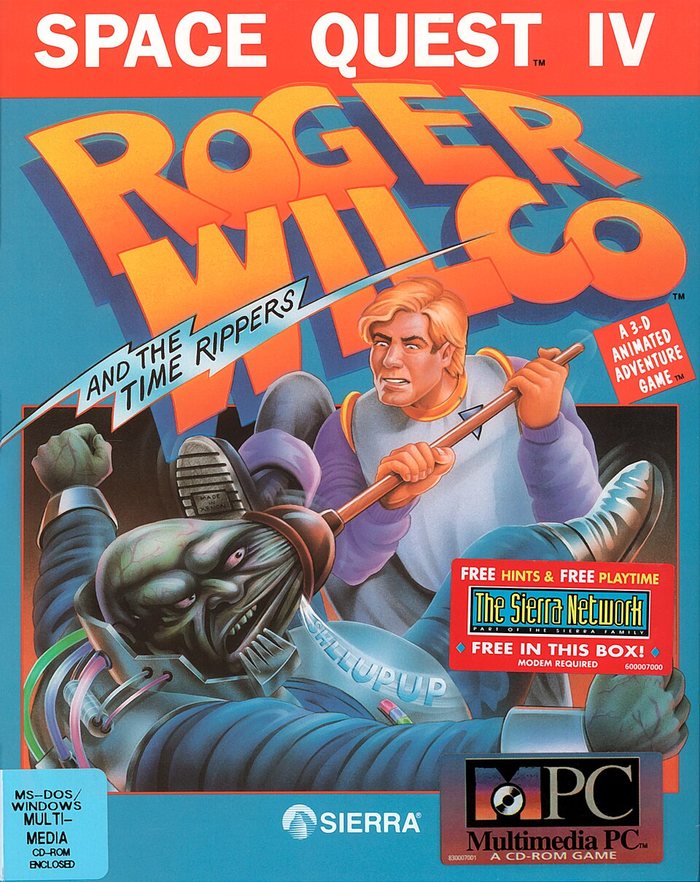 Обложка Space Quest IV